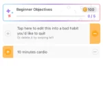 Giao diện ứng dụng Habitica với các nhiệm vụ và nhân vật RPG