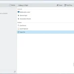 Giao diện ứng dụng KDE Connect trên Windows 11, hiển thị các tùy chọn kết nối và điều khiển thiết bị