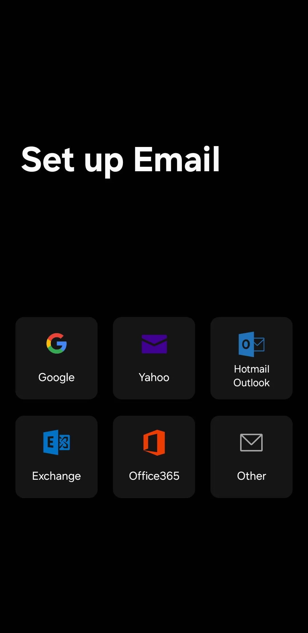 Giao diện ứng dụng Samsung Email trên điện thoại Galaxy, hiển thị danh sách các email trong hộp thư đến