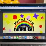 Giao diện website Martock Pride được xem trước trên Canva, minh họa khả năng thiết kế web của Canva.