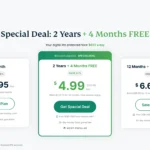 Gói đăng ký ExpressVPN với ưu đãi giảm giá khi chọn thời hạn dài hơn