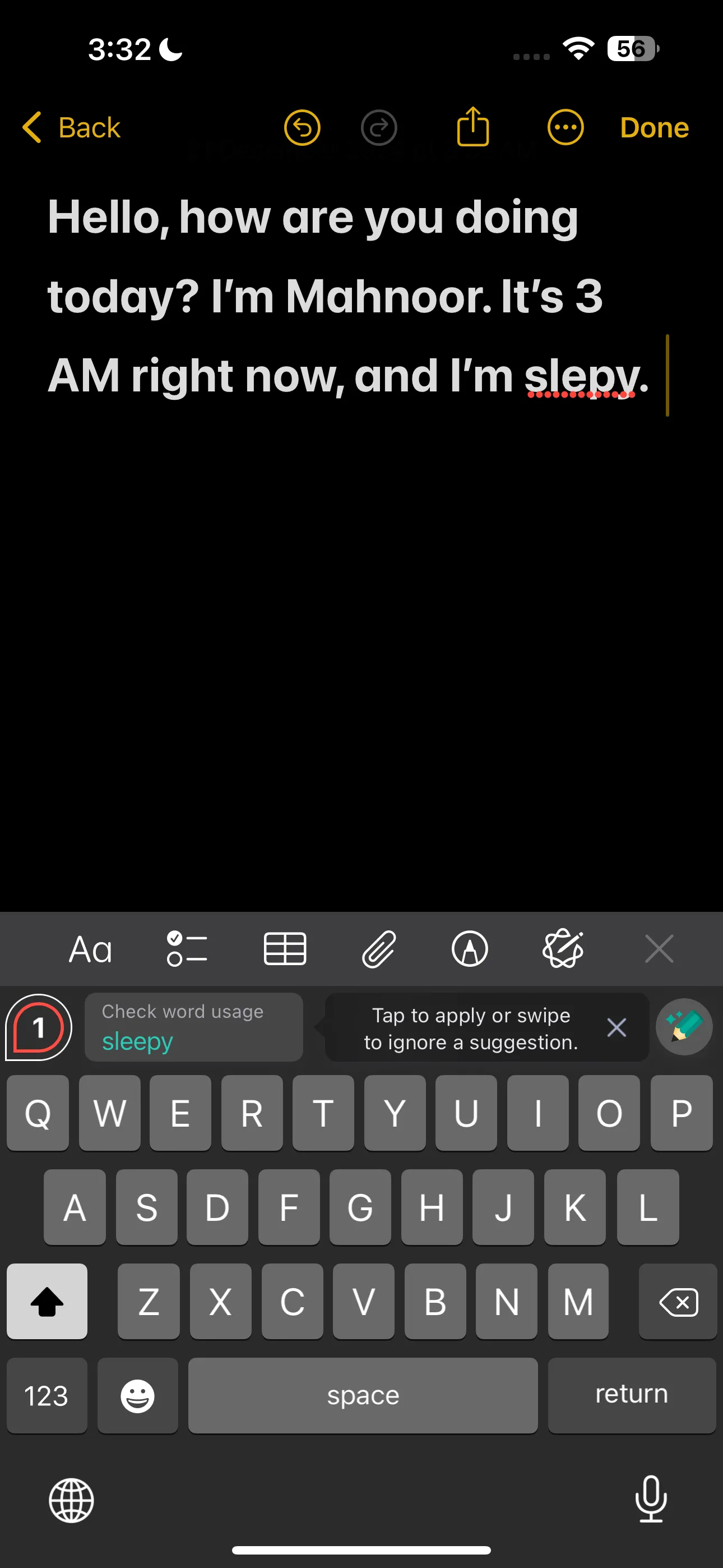Grammarly hiển thị các gợi ý sửa lỗi chính tả và ngữ pháp trong quá trình soạn thảo văn bản.