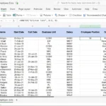 Hàm XMATCH Excel hiển thị vị trí của nhân viên "Kristen Tate"