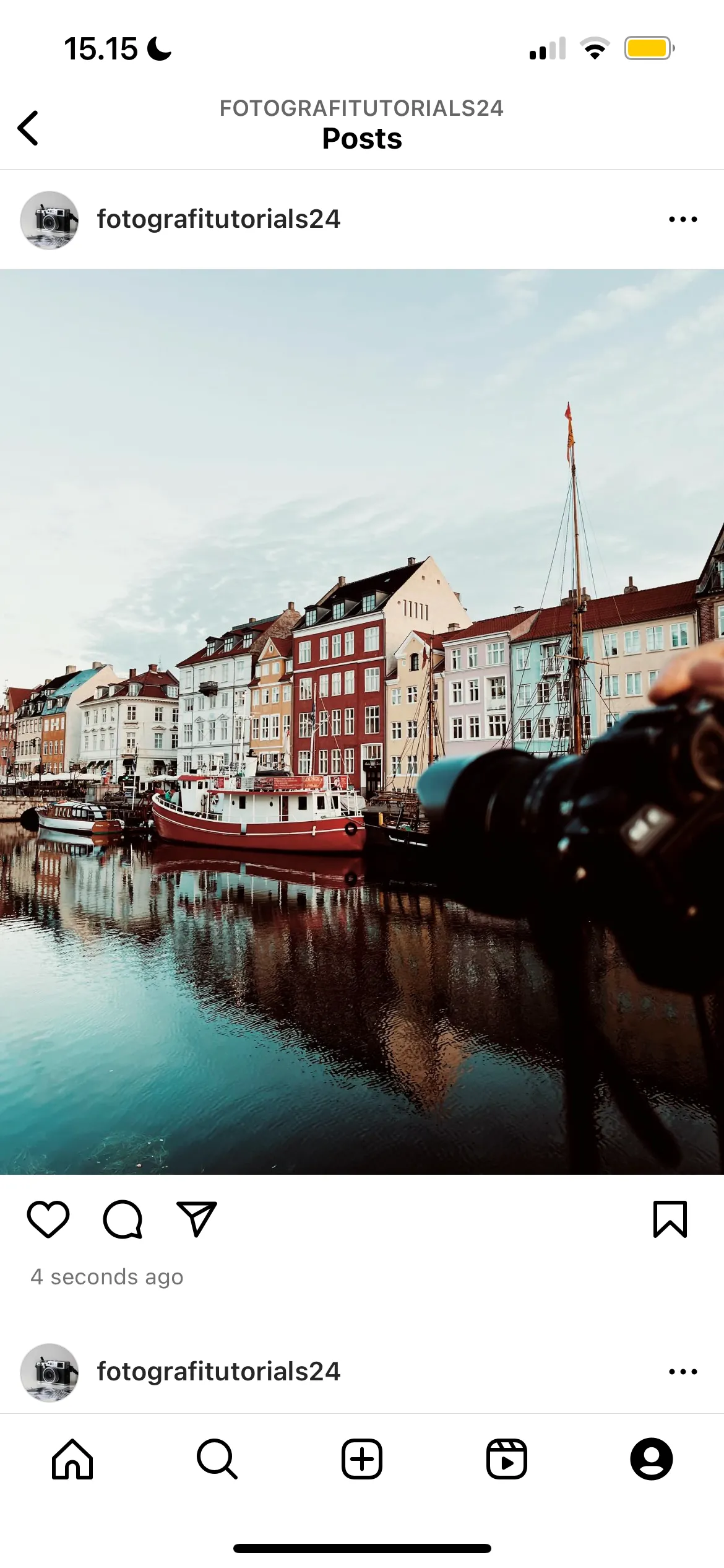 Hình ảnh áp dụng filter Oslo trên Instagram, mang lại vẻ trầm tư với độ tương phản tăng và bóng tối giảm