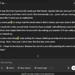 Hình ảnh minh họa ChatGPT sử dụng các câu hỏi tu từ ngắn gây tò mò trong văn bản, một dấu hiệu nhận biết văn phong AI thường gặp.