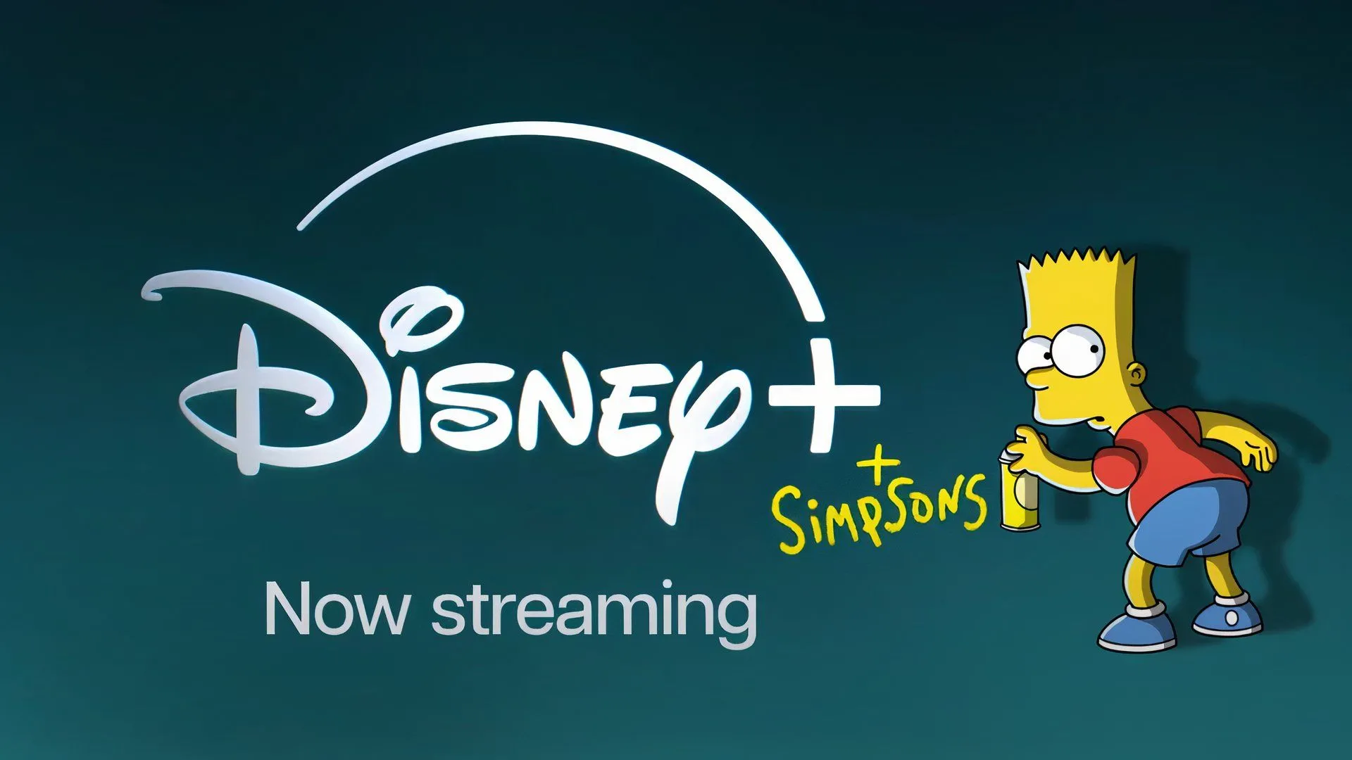 Hình ảnh quảng bá The Simpsons trên Disney Plus, biểu tượng của kho nội dung phong phú