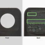 Hình ảnh sạc dự phòng Belkin BoostCharge Pro 10K cho Apple Watch từ mặt trước và mặt sau, giúp nhận diện model BPD005 bị thu hồi