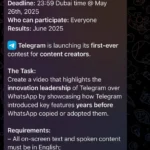 Hướng dẫn chiến dịch "dìm hàng" WhatsApp của Telegram trên kênh chính thức