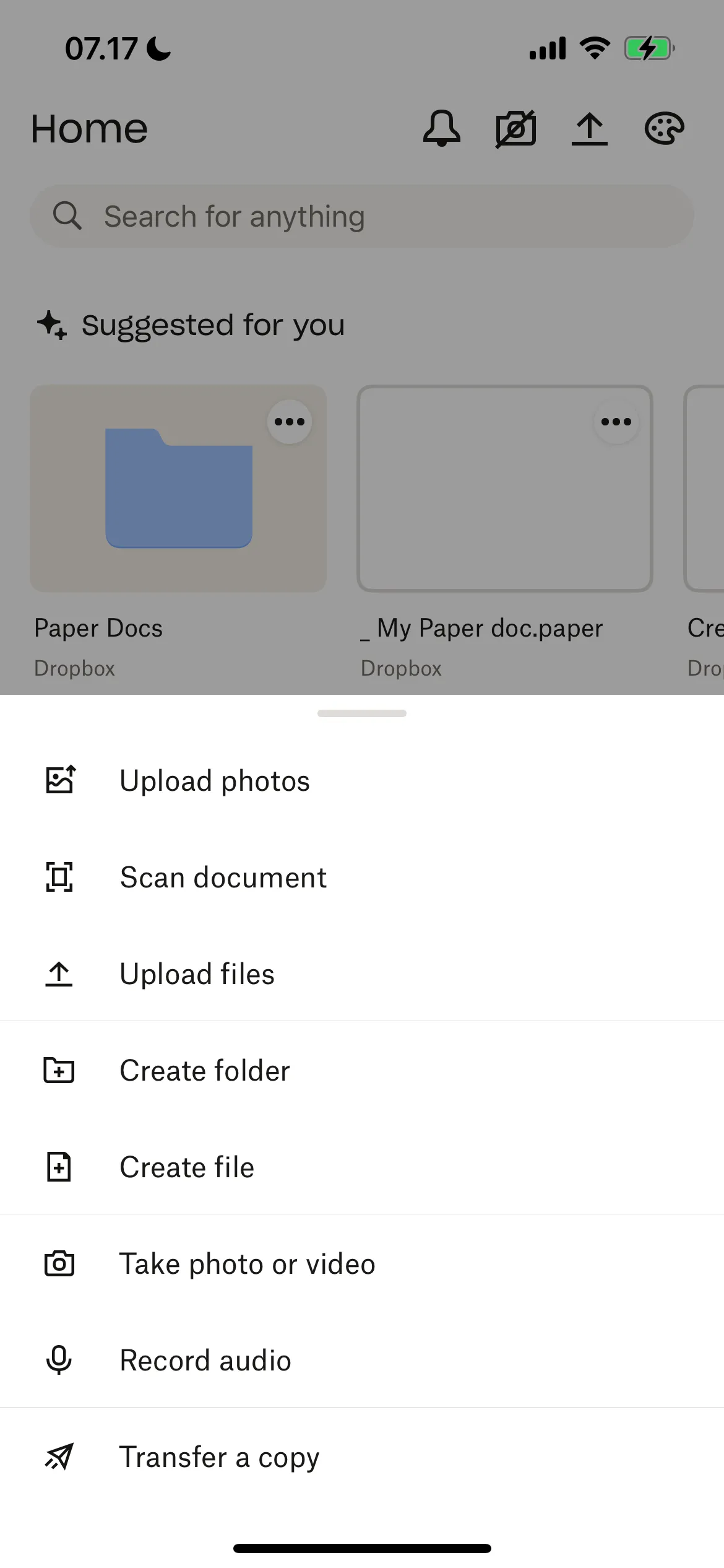 Hướng dẫn tạo tệp hoặc tài liệu mới trong Dropbox Paper