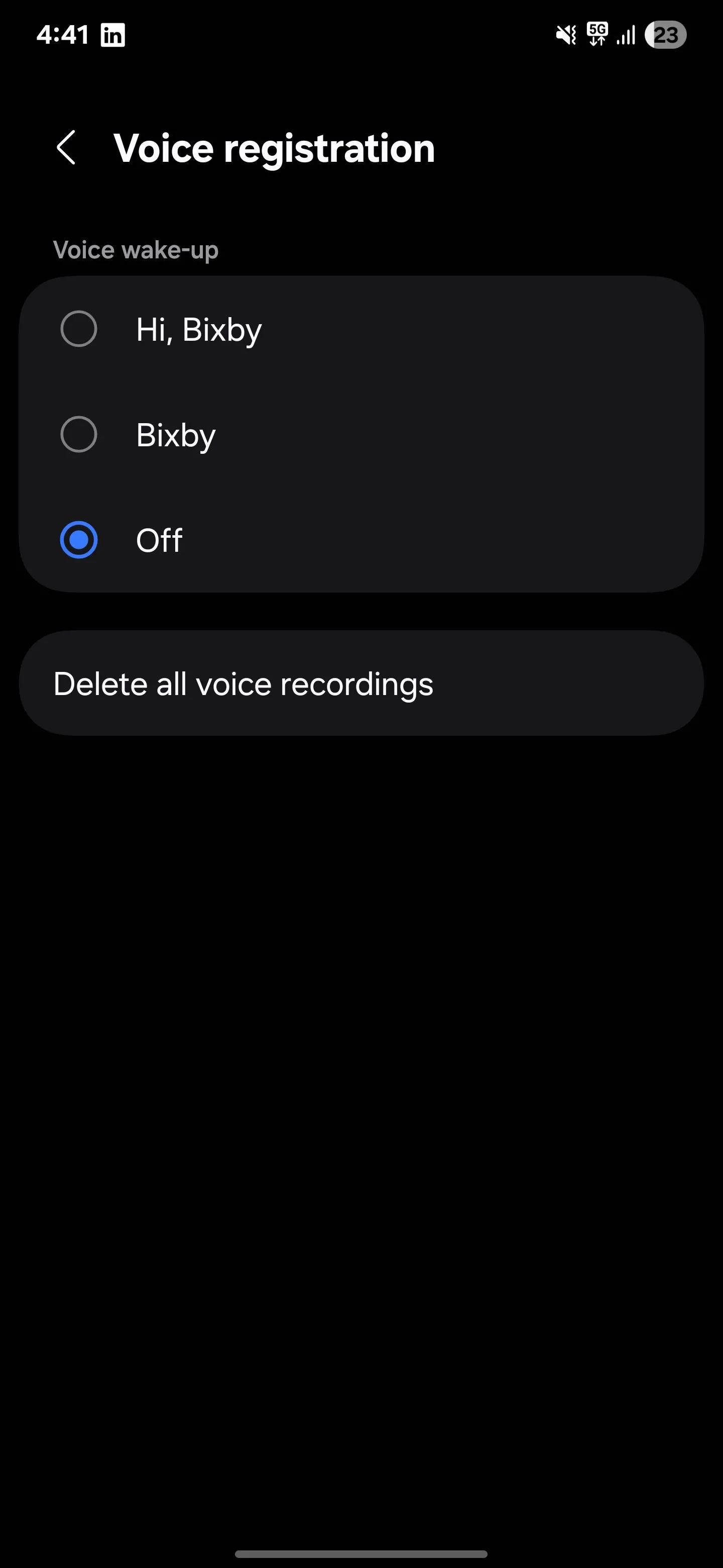Hướng dẫn tắt chế độ đánh thức Bixby bằng giọng nói trên Samsung