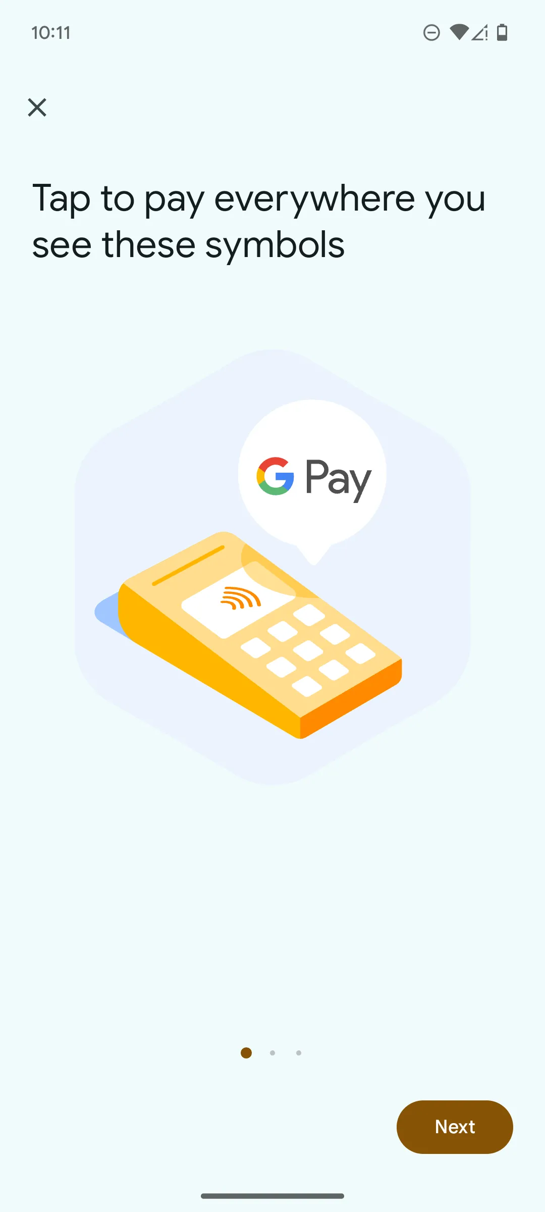 Hướng dẫn thanh toán bằng Google Wallet trên ứng dụng điện thoại.