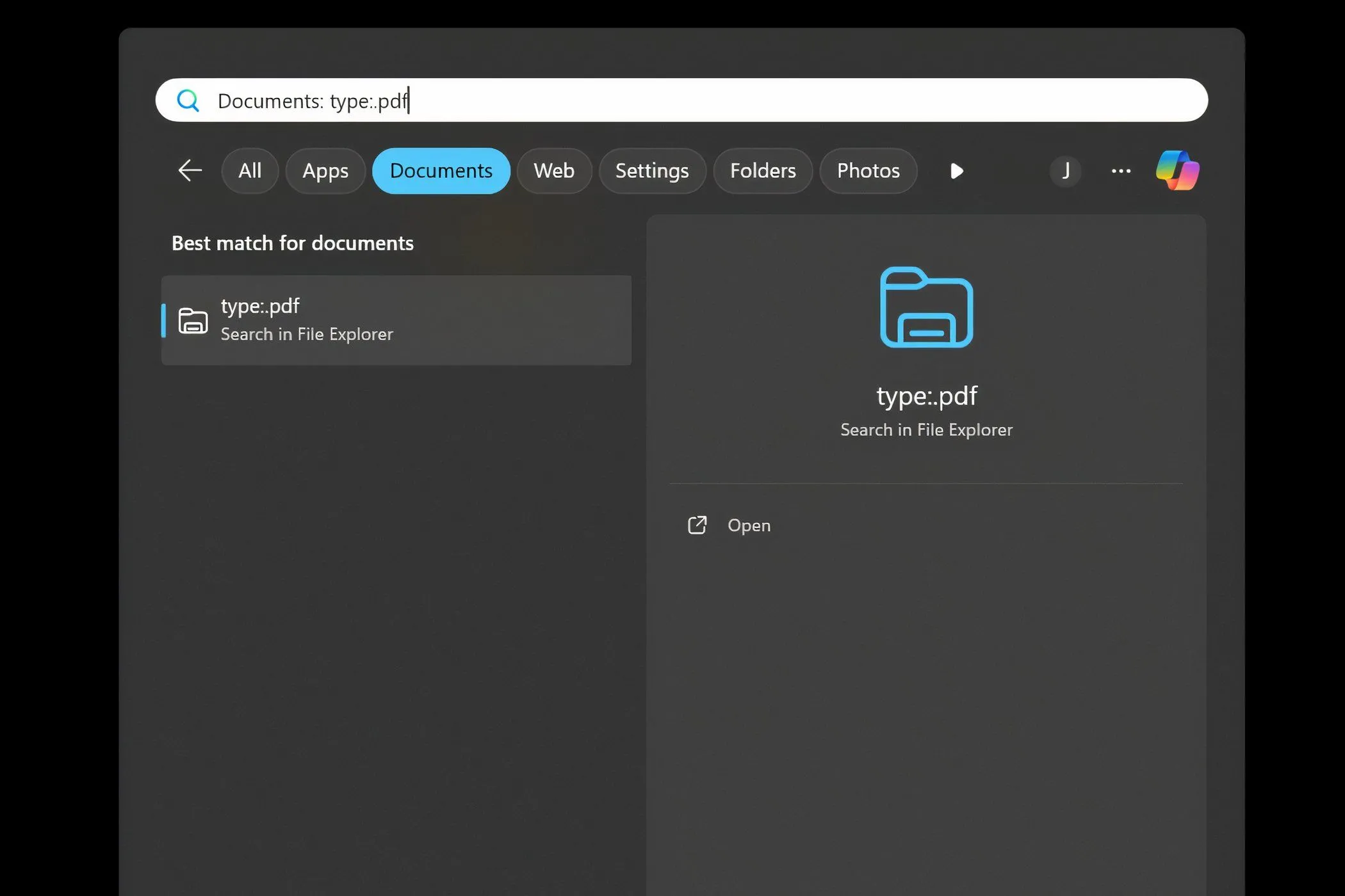 Hướng dẫn tìm kiếm tệp theo định dạng (File Type) với bộ lọc trong tìm kiếm Windows