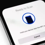 iPhone hiển thị lời nhắc khi được đặt gần thẻ NFC
