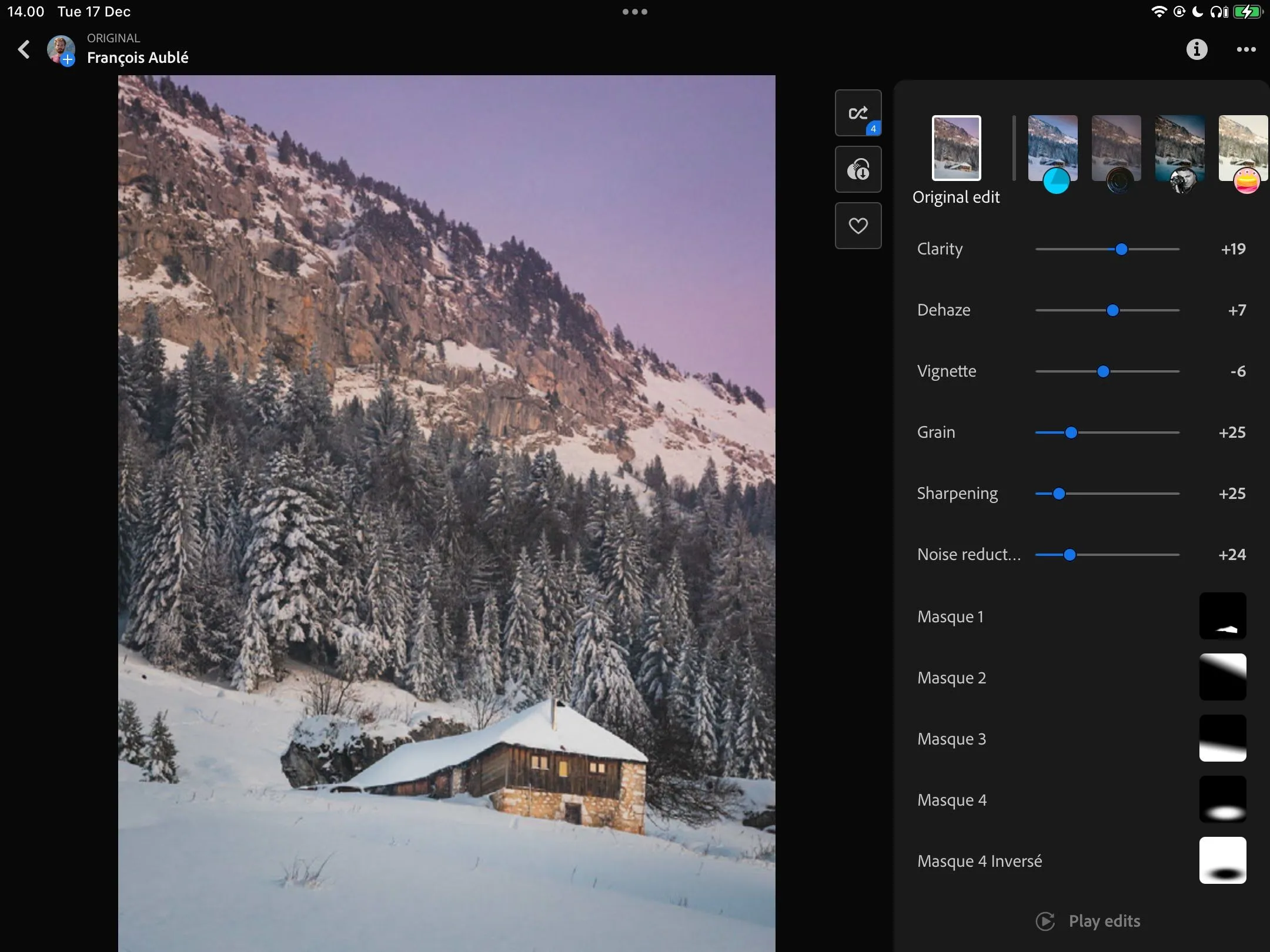 Khám phá quy trình chỉnh sửa ảnh chuyên nghiệp trên ứng dụng Lightroom iPad