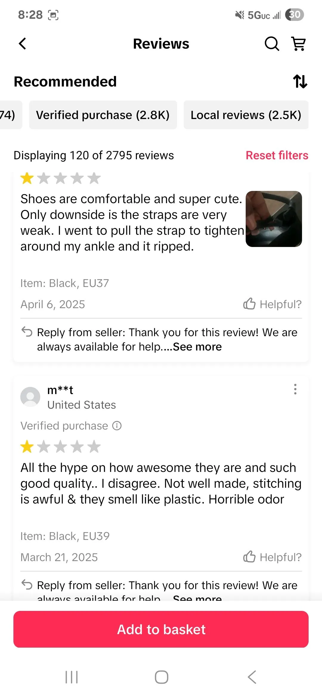 Kiểm tra đánh giá tiêu cực để phát hiện lừa đảo trên TikTok Shop