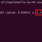 Kiểm tra tốc độ ghi SSD trên Linux bằng lệnh dd