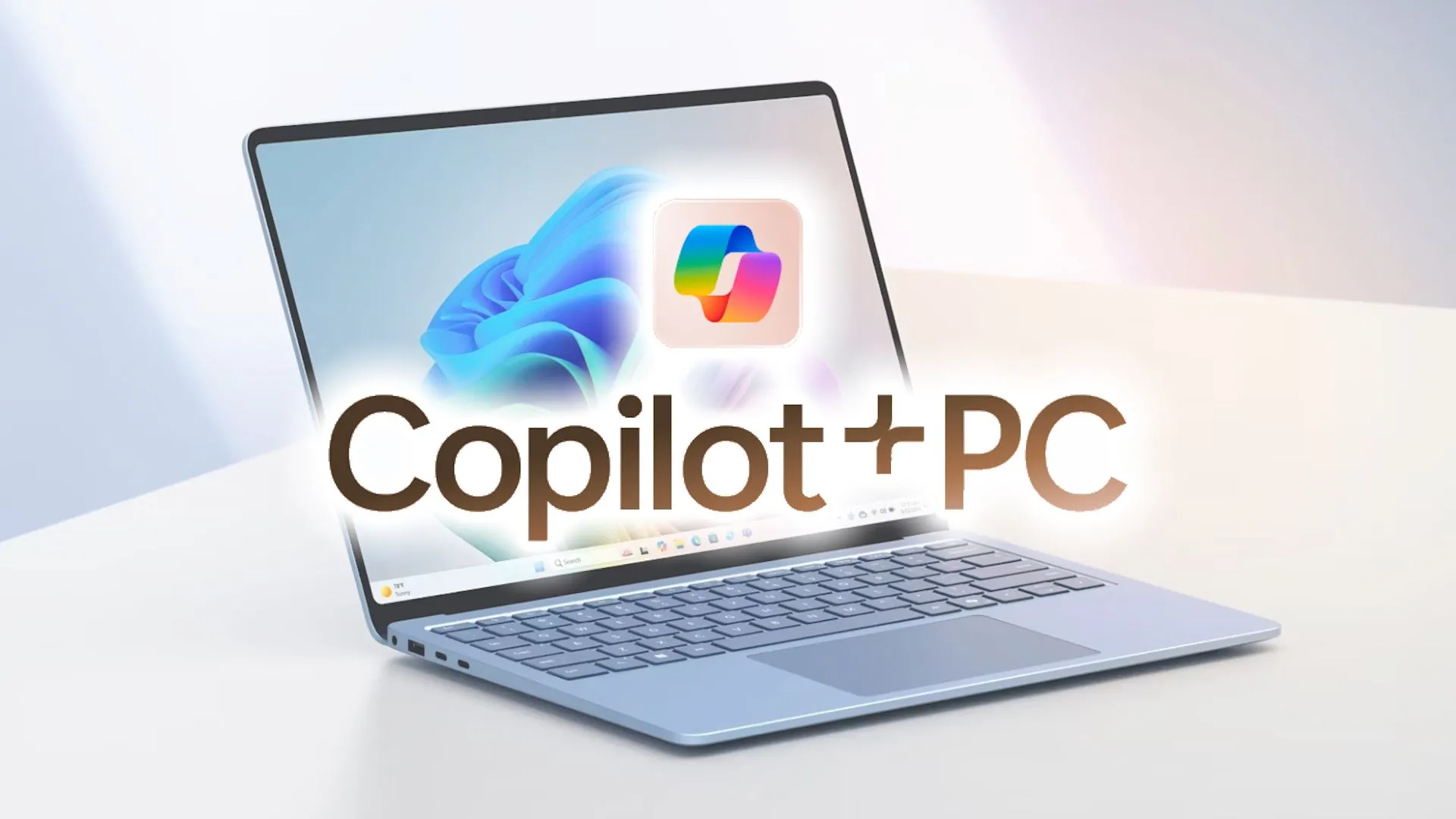 Laptop Microsoft Surface AI với thương hiệu Copilot, biểu tượng cho xu hướng AI PC và sự phụ thuộc vào đám mây