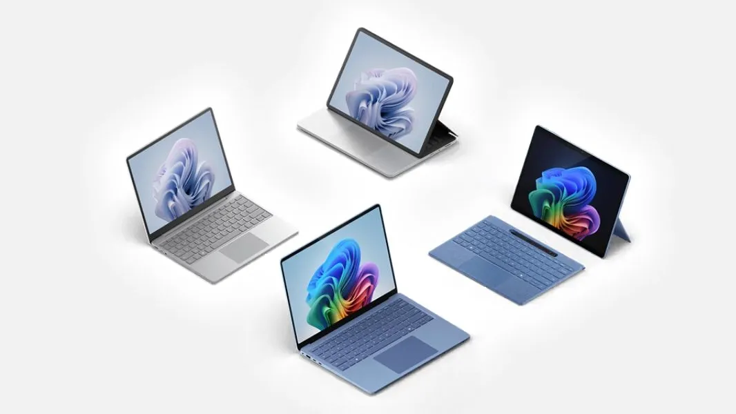 Laptop Microsoft Surface Copilot+ và Surface Pro chạy chip ARM