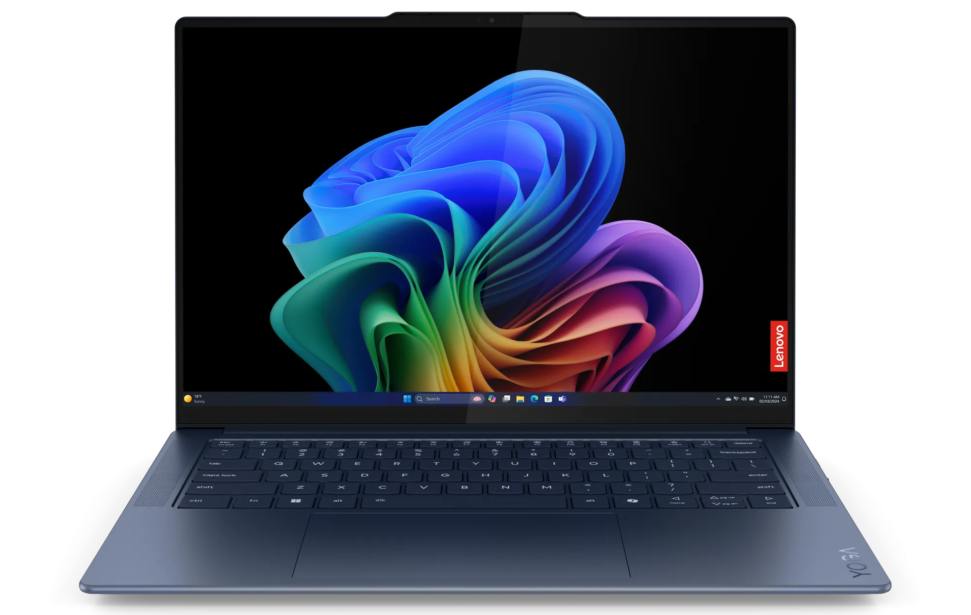 Lenovo Yoga Slim 7x với màn hình OLED và chip Snapdragon X Elite
