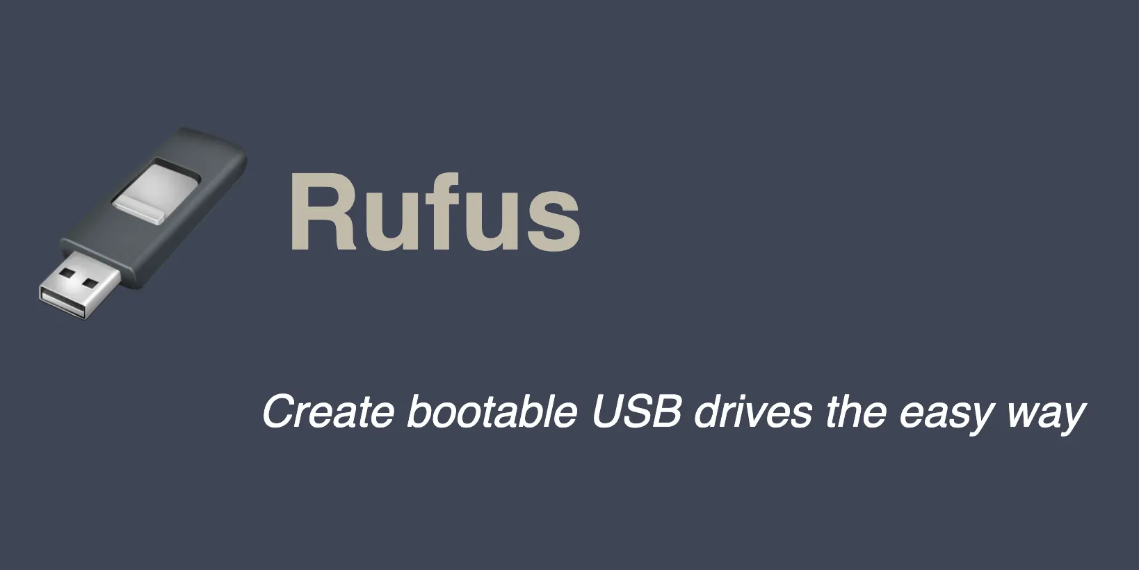 Logo phần mềm Rufus, công cụ bên thứ ba hỗ trợ cài đặt Windows 11 trên thiết bị không đạt yêu cầu cấu hình