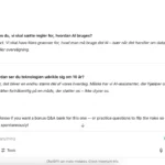 Luyện tập câu hỏi cho kỳ thi ngôn ngữ tiếng Đan Mạch bằng ChatGPT Projects để cải thiện kỹ năng giao tiếp và ngữ pháp