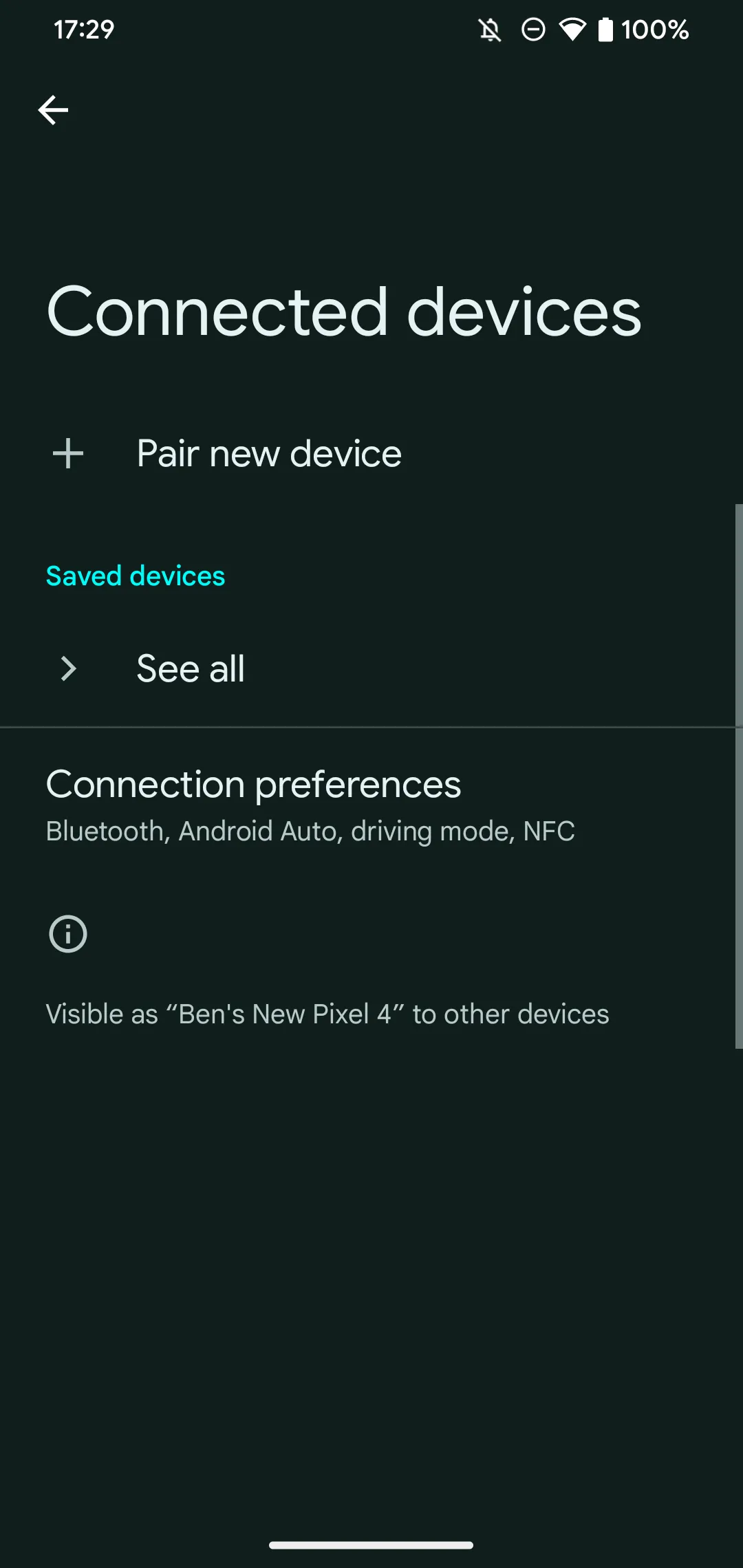 Màn hình cài đặt ghép nối Bluetooth trên điện thoại Android, hiển thị tùy chọn 'Ghép nối thiết bị mới'.