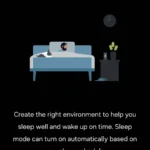 Màn hình cấu hình Chế độ Ngủ (Sleep Mode) trong ứng dụng Samsung Modes & Routines