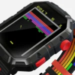 Màn hình đồng hồ Atari 2600 My Play Watch hiển thị game kinh điển Pong
