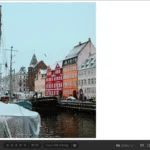 Màn hình giao diện chỉnh sửa ảnh định dạng JPEG trong Adobe Lightroom