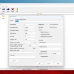 Màn hình tùy chọn tạo file nén 7z trong 7-Zip, hiển thị các cài đặt nâng cao như định dạng nén, mức độ nén và tùy chọn mật khẩu.