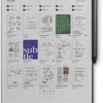 Máy tính bảng reMarkable Paper Pro nhìn từ mặt trước trên trang Amazon