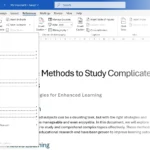 menu bảng mục lục trong word trên thanh ribbon