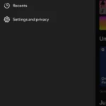Menu Cài đặt và Quyền riêng tư của Spotify trên ứng dụng di động