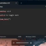 Mô tả script AutoHotkey tắt/mở âm thanh hệ thống nhanh chóng bằng tổ hợp phím Ctrl+Alt+M.