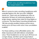 Người dùng đặt câu hỏi cụ thể về tai nghe chống ồn trên giao diện trợ lý AI Amazon Rufus