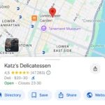 Nút Lưu địa điểm trên Google Maps