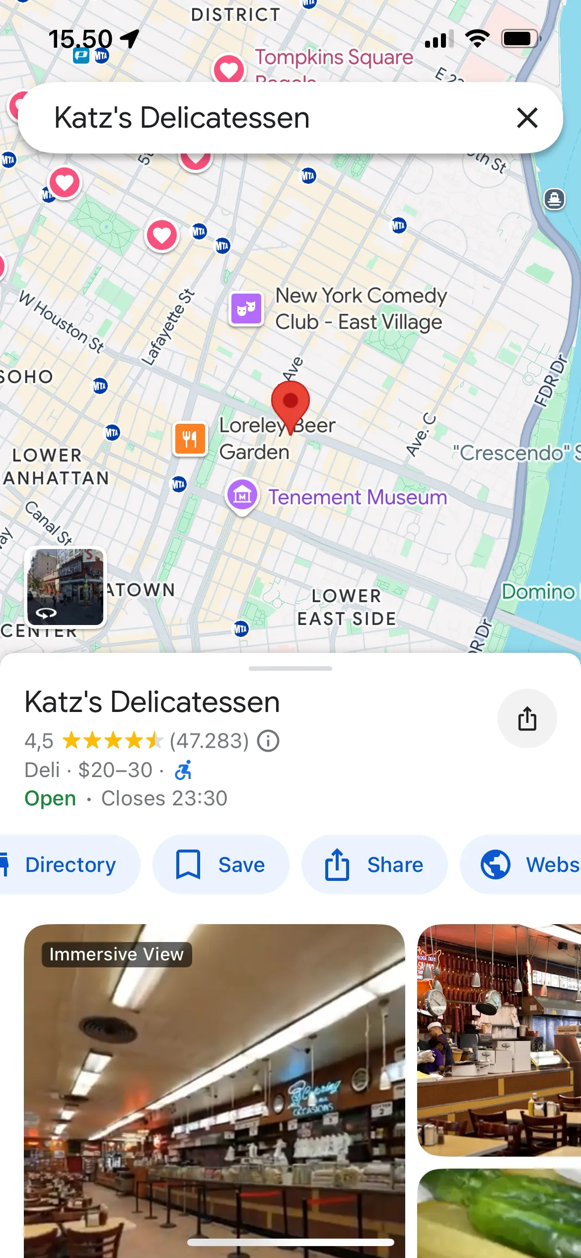 Nút Lưu địa điểm trên Google Maps