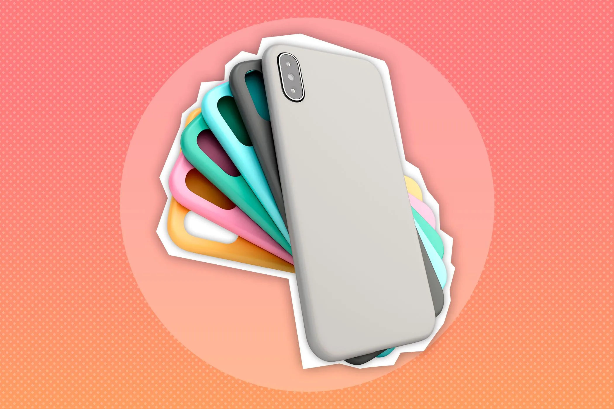 Ốp lưng điện thoại nhiều màu sắc bảo vệ smartphone