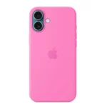 Ốp lưng silicon Apple iPhone 16 Plus màu Peony mới với MagSafe