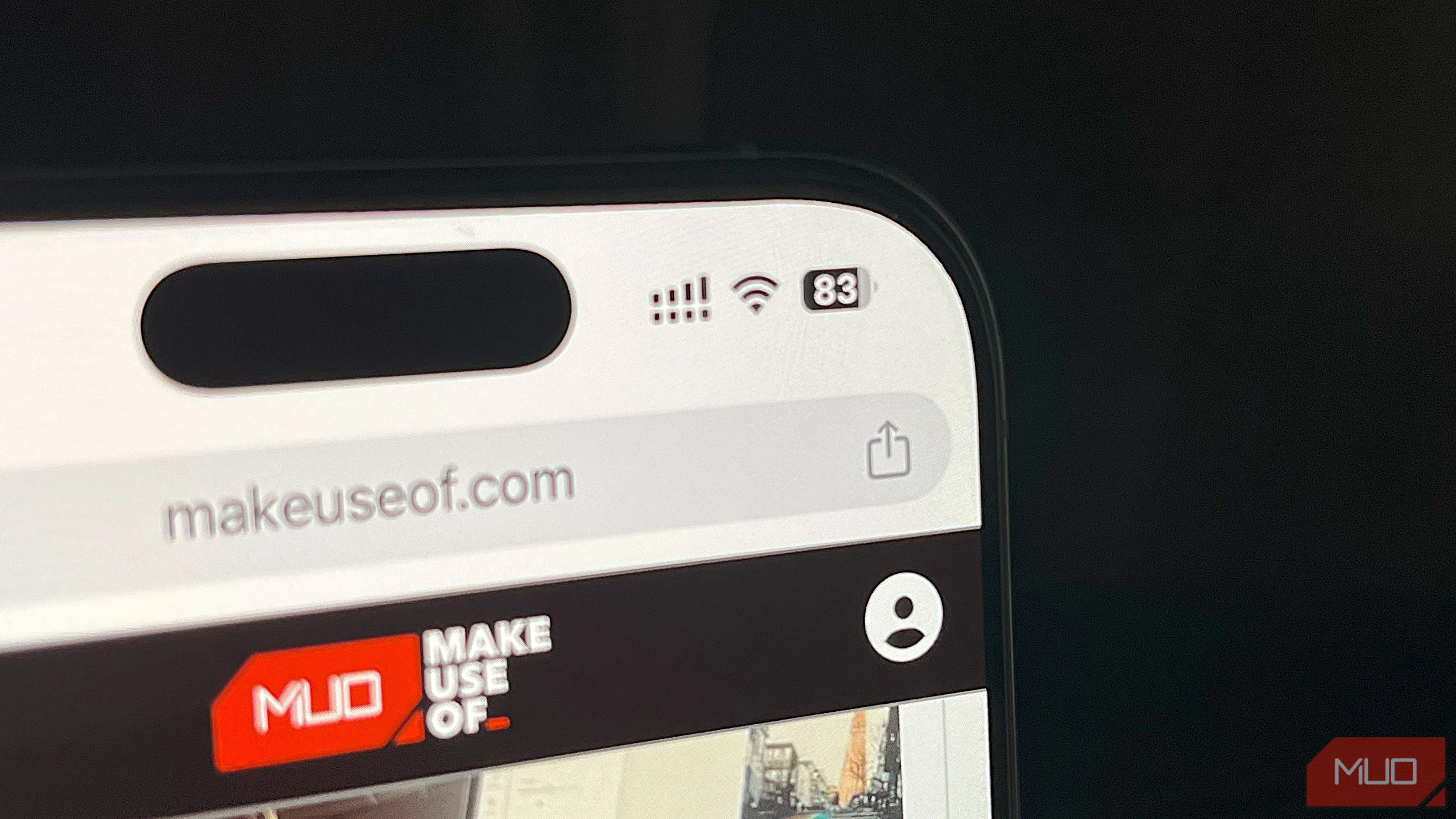 Phần trăm pin trên iPhone 16 Pro đang chạy Chrome cho thấy lợi ích tiết kiệm pin không quá lớn