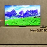 Samsung QN990F 8K TV tại CES 2025 thể hiện công nghệ HDR với độ tương phản vượt trội