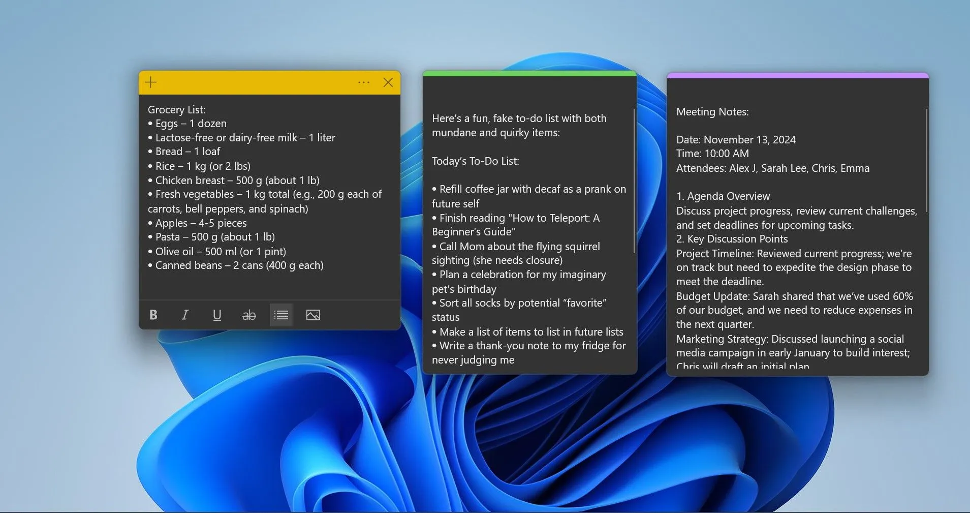 Sắp xếp công việc hiệu quả với ứng dụng Sticky Notes trên Windows