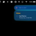 Siri giúp thêm nhanh tác vụ vào Reminders trên Mac