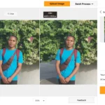 So sánh ảnh trước và sau khi nâng cấp bằng VanceAI, hiển thị rõ chi tiết khuôn mặt