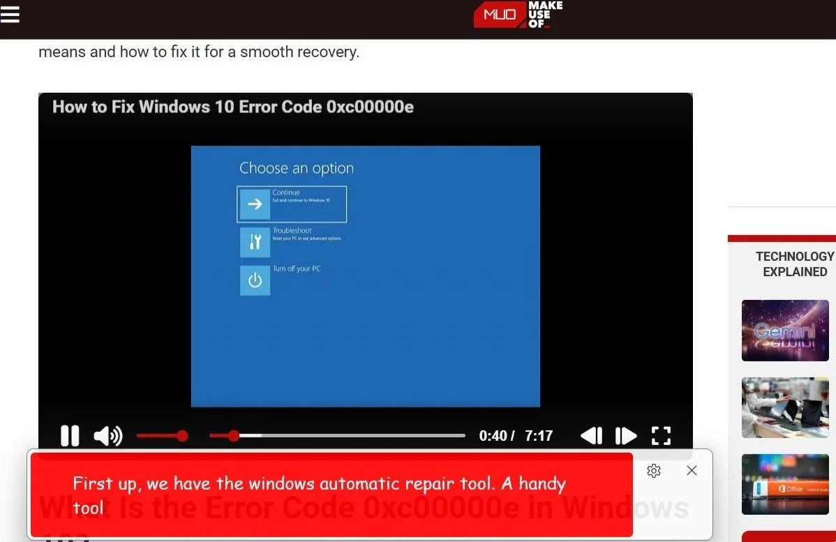 Sử dụng tính năng Phụ đề trực tiếp (Live Captions) của Windows 11 khi xem video