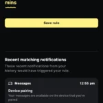 Tạo quy tắc mới trong ứng dụng BuzzKill Android