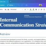 Tạo tài liệu và bản thuyết trình với Canva Docs trên ứng dụng máy tính