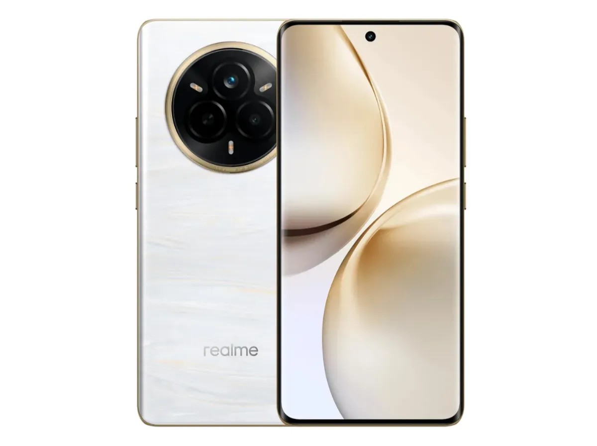 Thiết kế cụm camera và màn hình cong của Realme 14 Pro Plus
