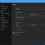 Thiết lập quy tắc mới để lọc bản tin và email quảng cáo trong Microsoft Outlook