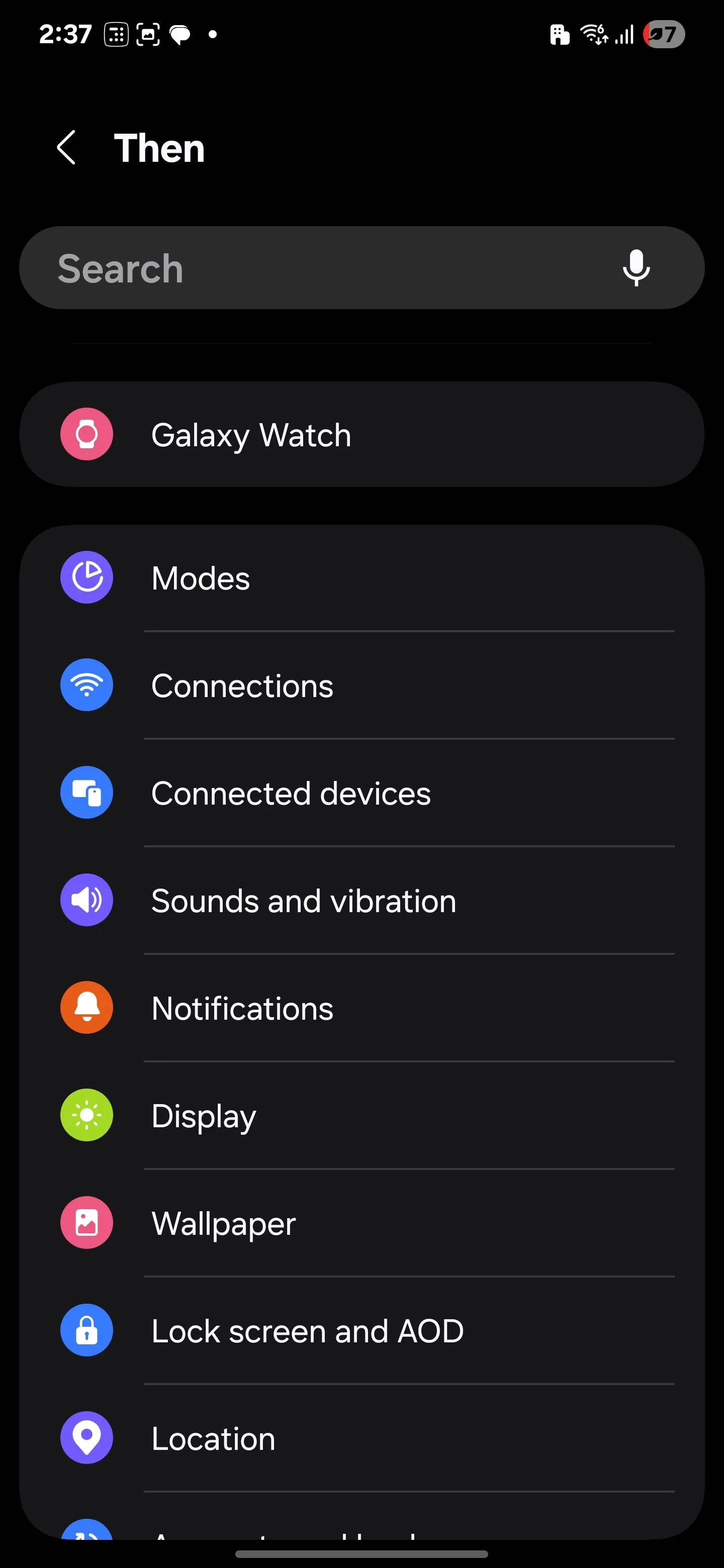 Thiết lập quy trình tắt âm thanh chụp ảnh trong Samsung Modes and Routines